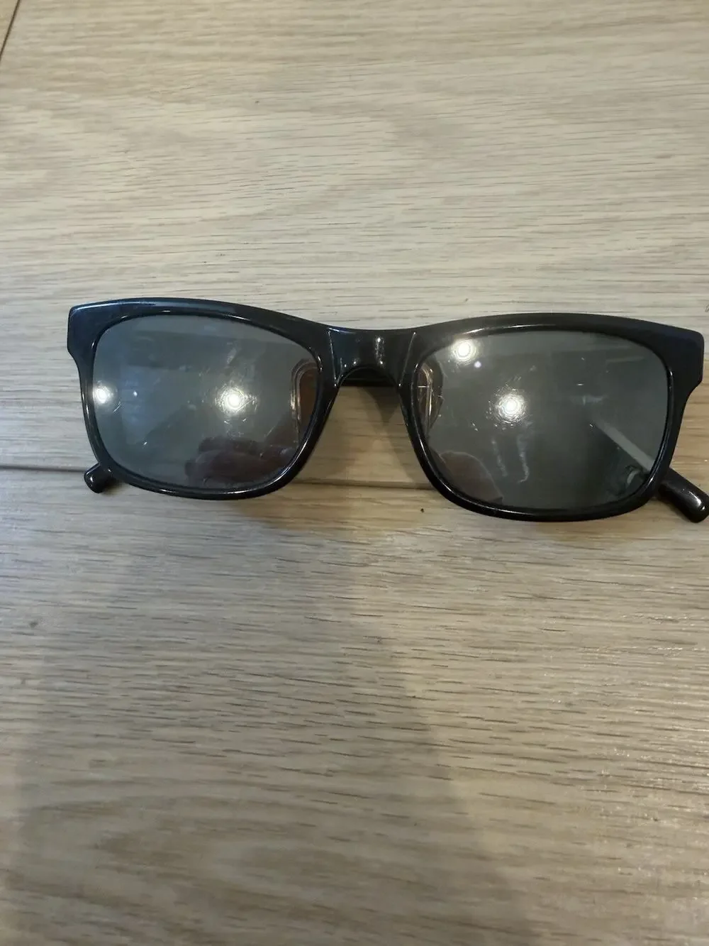 MAIN + CENTRAL MONDAY FULL RIM ACETATE EYEGLASS FRAMES BLACK 52-18-145